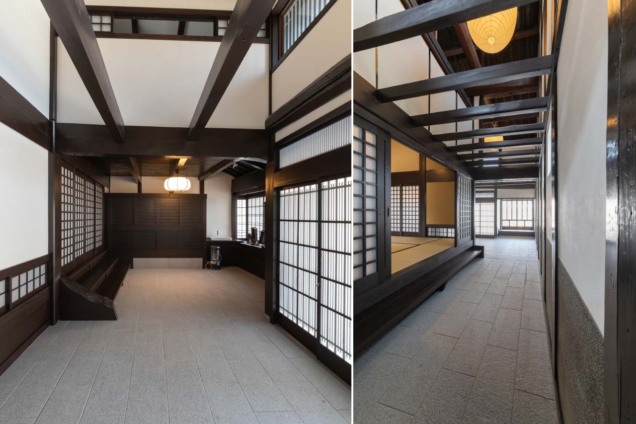 写真:町屋の特徴・土間